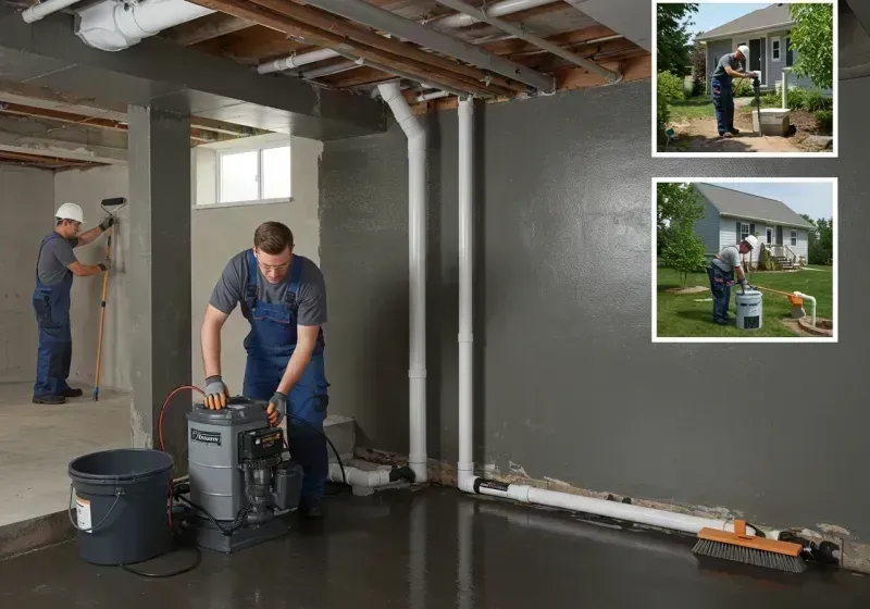 Basement Waterproofing and Flood Prevention process in New Hope, TN